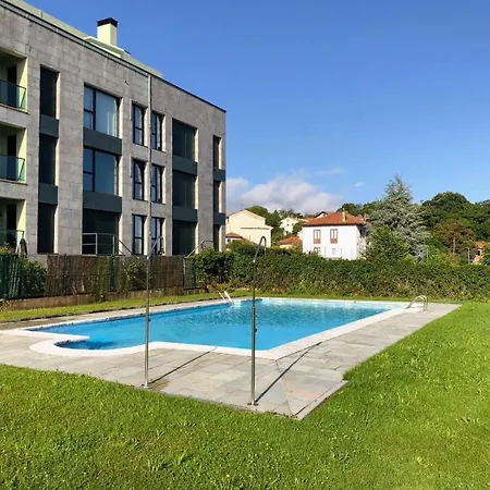 아파트 El Castro Borizu - Piscina Y Playa En Celorio *